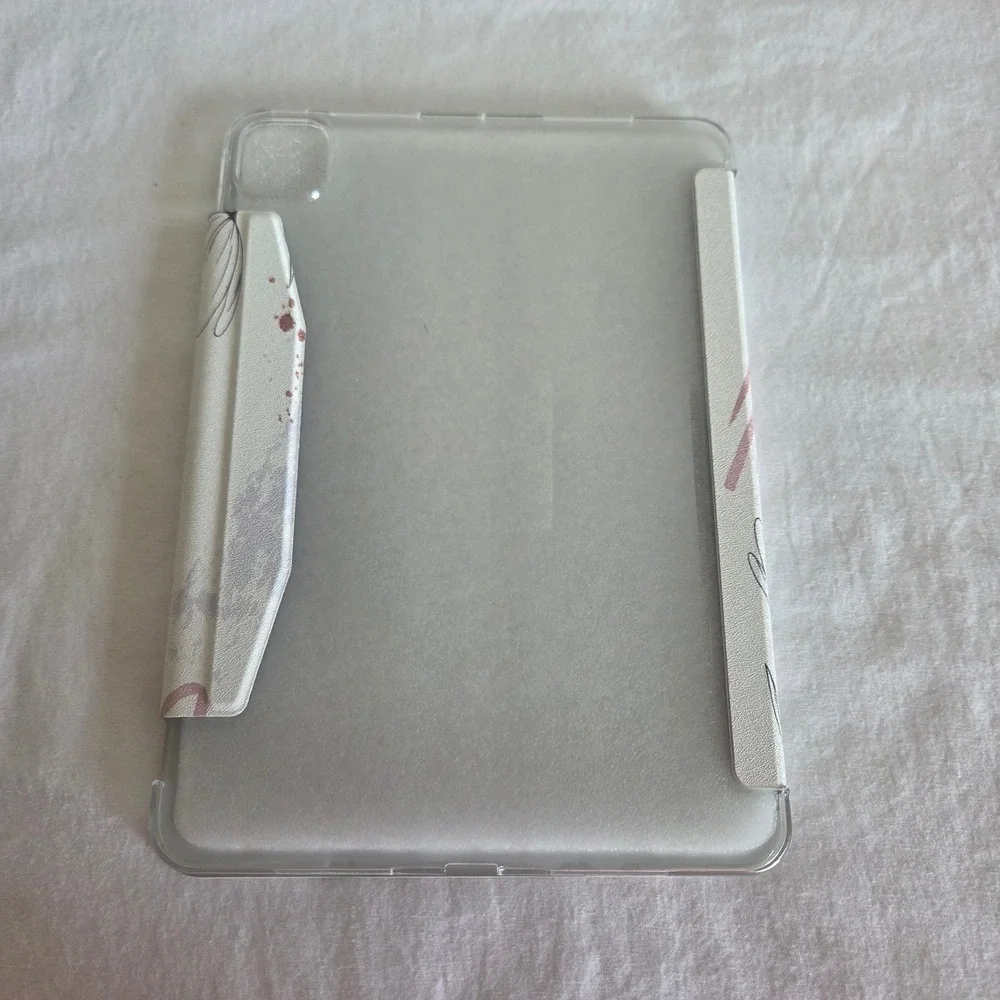 SaharaCase Folio Case iPad Pro 11 Floral Abstract Watercolor Clear Back Slim